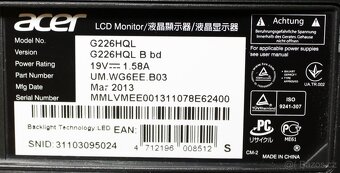 Monitor Acer G226HQL Bbd 21.5" - 3