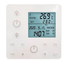 Stropní LED světlo plus sálavé infra topení 65x65cm 400W - 3