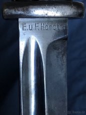německý bajonet 2.svět.válka 1940 E.u.F.Hörster-(Mauser K98) - 3