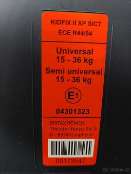 Autosedačka Britax Römer KIDFIX II XP SICT - 3
