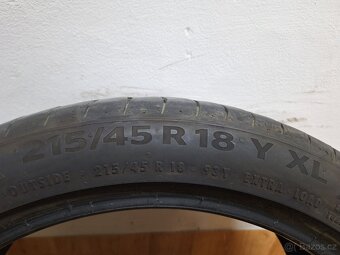 Letní pneu 215/40/18 Continental - 3