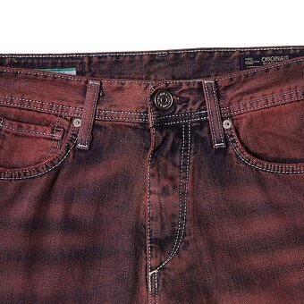 Jack & Jones pánské džíny uvolněného střihu - 3