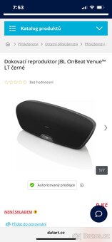Reproduktor JBL On Beat Venue LT - 3