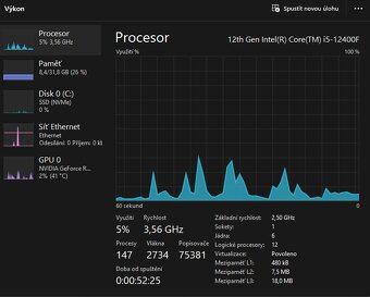 Herní PC – i5-12400F / RTX 3070 / 32GB RAM / 1TB SSD - 3