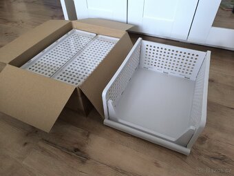 5 kusů úložných boxů do skříně - 3