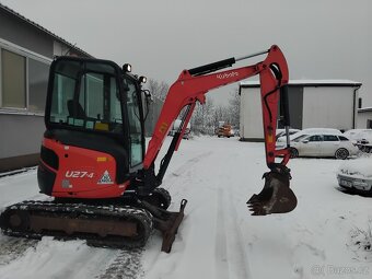Minibagr Kubota U27-4 - 3