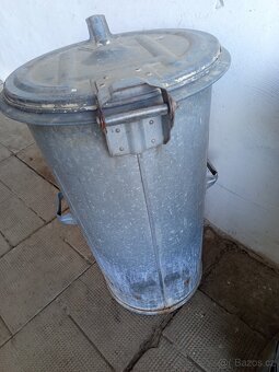 Plechová popelnice - 3