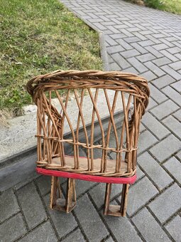 Dětská retro sedačka na kolo - 3