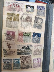 Sběratelské poštovní známky ( 3 alba) - 3