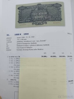 1000 K 1944 - Neperforovaná - Vzácná - 3