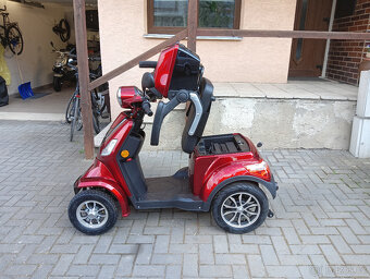 Elektrická čtyřkolka SELVO 41000Li, seniorský vozík - 3