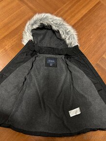 Černá zimní bunda 6 let Calvin Klein Jeans - 3