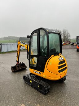 Minibagr JCB 8018 2006 3x lžice po GO - 3