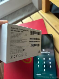 Xiaomi Readmi Note 9 Pro 64GB zelený - 3