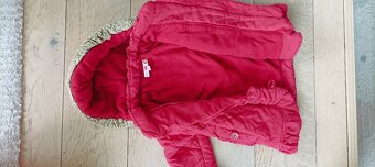 Červený kabátek Marks & Spencer 12-18 months - 3