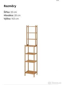Policový regál Ikea - 3