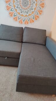 Rozkládací sedačka - postel z IKEA - 3