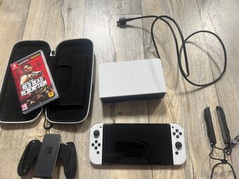 konzole Nintendo Switch - OLED white - 3