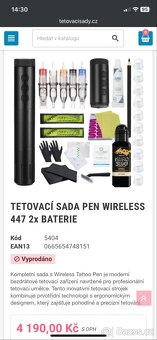 Tetovací Strojek Pen Wireless 447 - 3