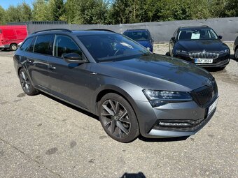 Škoda Superb III SPORTLINE 2.0 TSI 206kw 4x4 27tkm ČR DPH - 3