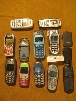 Kryty a telefony Siemens M35, c35, m50, c62 a60 m50 atd - 3