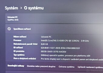 Dell sff 3040 i5-6500, 8GB RAM - 3