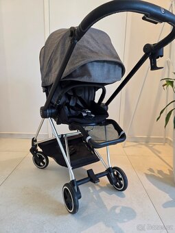 Kočárek Cybex Mios + fusak, držák nápojů, síťka, snack tray - 3