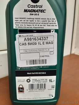 4x motorový olej Castrol Magnatec 5W-20 E + bonus 0,6 l - 3