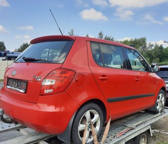 nd ze škoda fabia 2, 1.2.HTP 44kW, červená,bílá,Rosso - 3