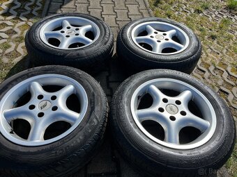 4x alu disky 5x112 R15, letní pneu 70% - 3