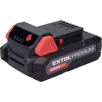 Velice málo využívaná EXTOL PREMIUM baterie akumulát.GARDEN - 3