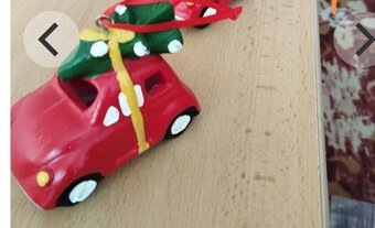 Vánoční svíčky Nové+svítící auto - 3