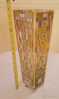 Velká skleněná váza Gustav Klimt (GOEBEL) - 3