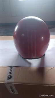 Stará moto helma na veterána - 3