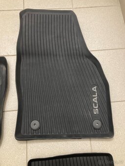 Originální gumové koberečky - Škoda Scala - 3