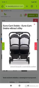 Sportovní kočárek pro dvojčata/ sourozence - 3