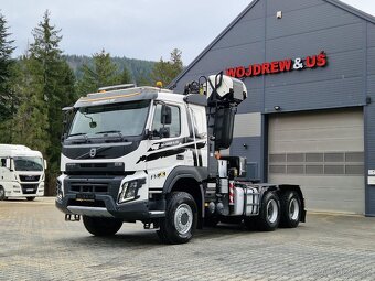Lesovoz LESOVÚZ Volvo FMX 6x6 540 do drewna drzewa lasu stos - 3