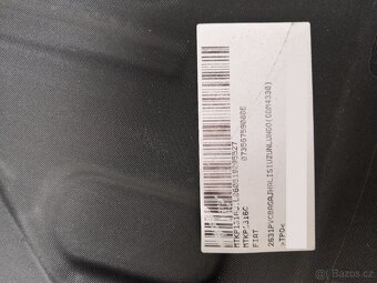Originál gumoplastová podlaha FIAT DOBLO L2 maxi - 3
