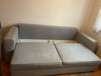 Rozkládací gauč - bez polštářů - 3