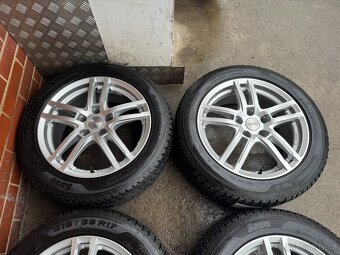 Alu 17" 5x112 Dezent zimní 92% SUP3 , VW B8 TOP - 3