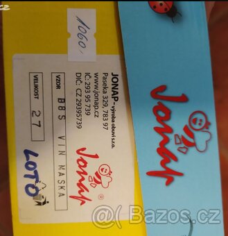 Kožené barefoot sandále Jonap vel 27, 17,5 cm - 3