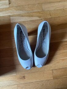 Nové bílé lodičky Marco Tozzi vel 36 - 3