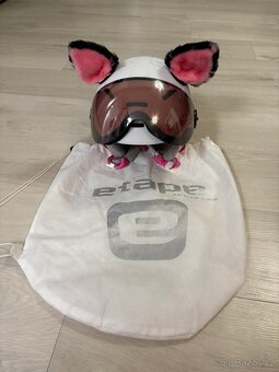 Lyžařská helma se štítem Etape - 3