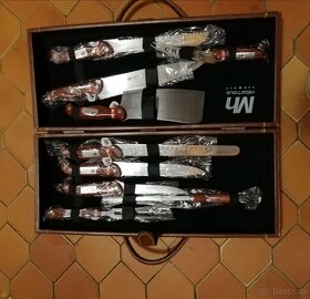 Souprava 10 kuchařských nožů v koženém kufříku - 3