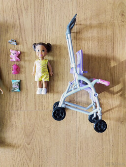 Mattel Barbie chůva s kočárkem - 3