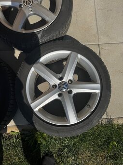 5x112 R17 Zimní kola VW originální - 3