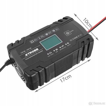 Usměrňovač 12V a 24V nabíječka baterií do auta - 3
