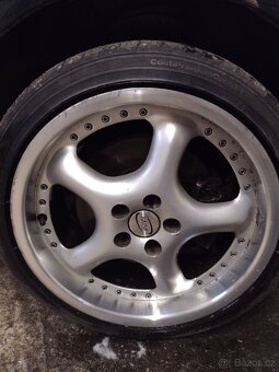 Alu. kola MIM 8Jx17 H2, ET 35, rozteč děr 5x100. - 3
