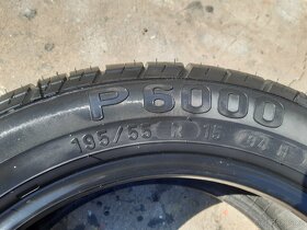 Pirelli P 6000 195 x 55 x 15" - vzorek 95 % prodám 1 kus - 3