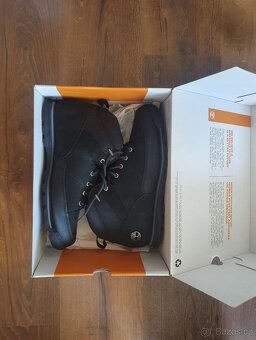 NOVÉ turistické boty Timberland Euro Rock Mid Lace - Černé - 3